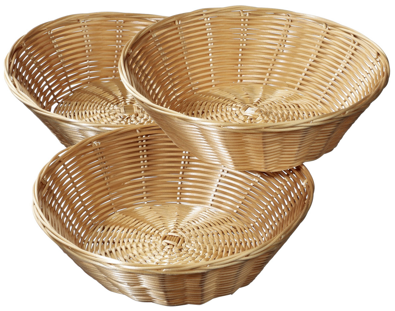 aro Košík 23 cm polypropylen béžový 3 ks