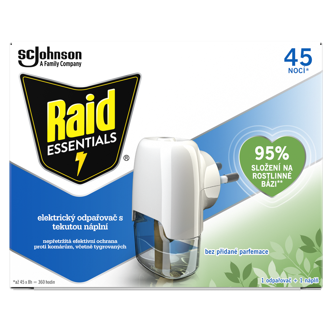 Raid Essentials elektrický odpařovač s tekutou náplní 1 + 27 ml