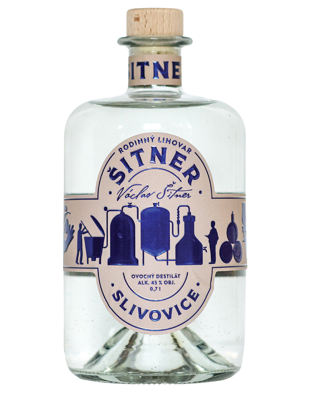 ŠITNER slivovice 45 % 700 ml