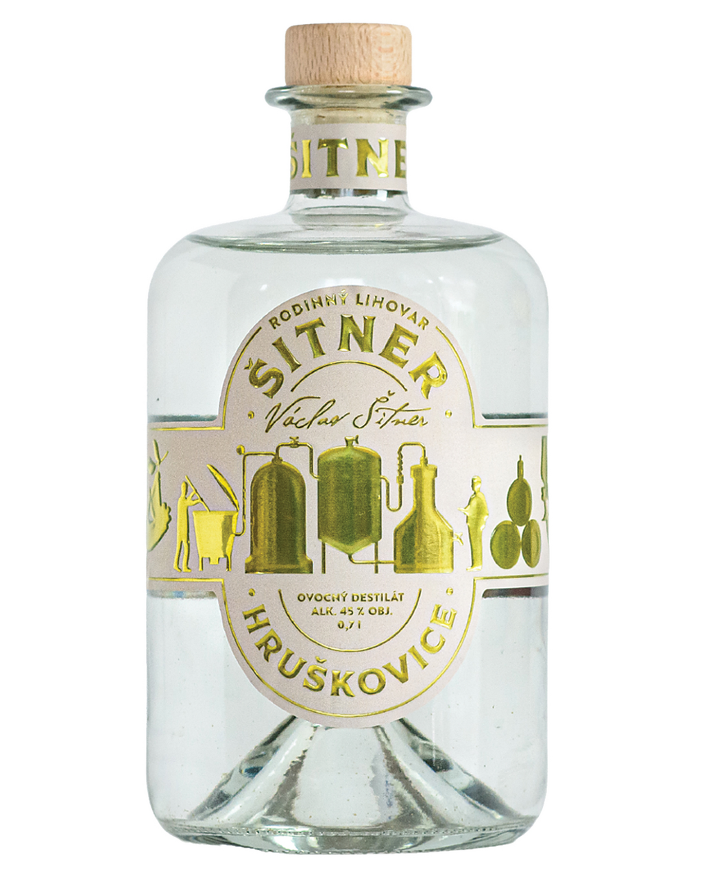 ŠITNER hruškovice 45 % 700 ml