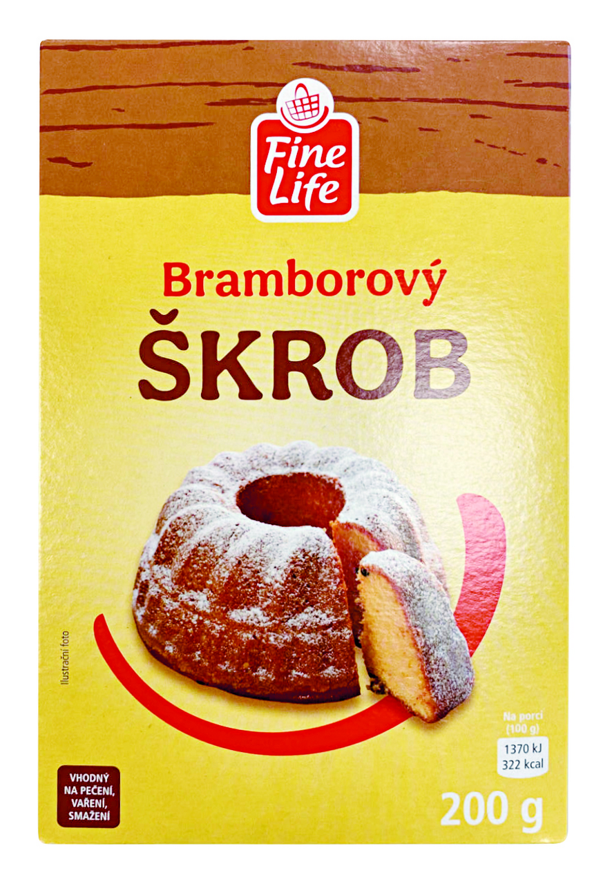 Fine Life Škrob Bramborový 200 g