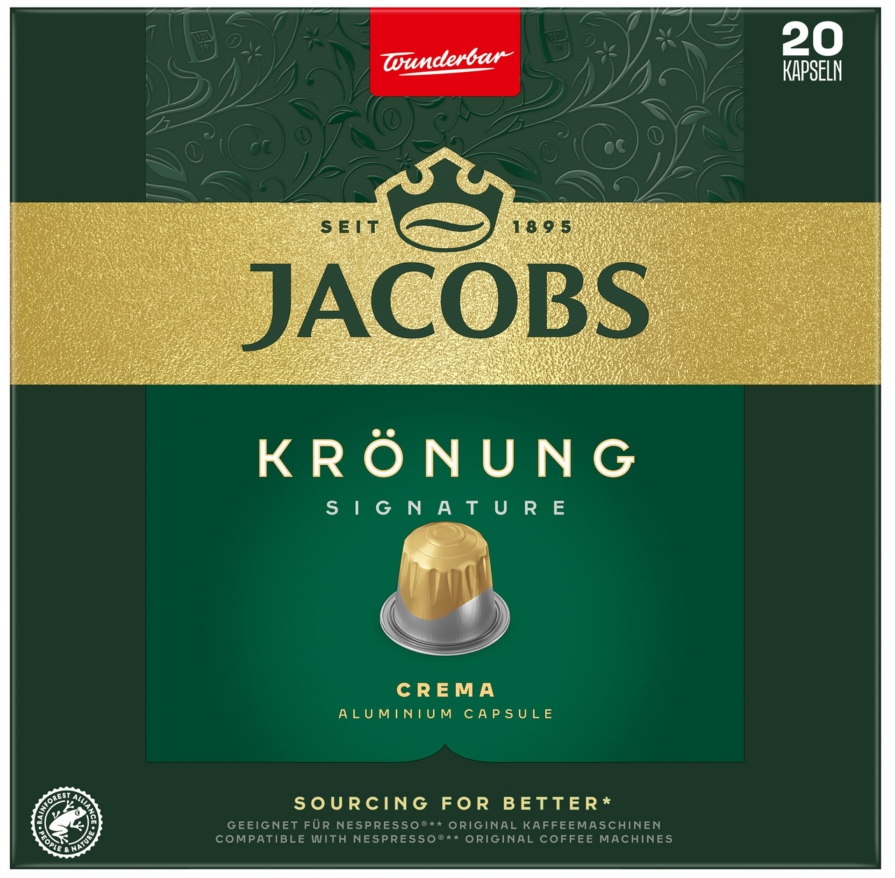 JACOBS Krönung Crema kapsle 20 ks