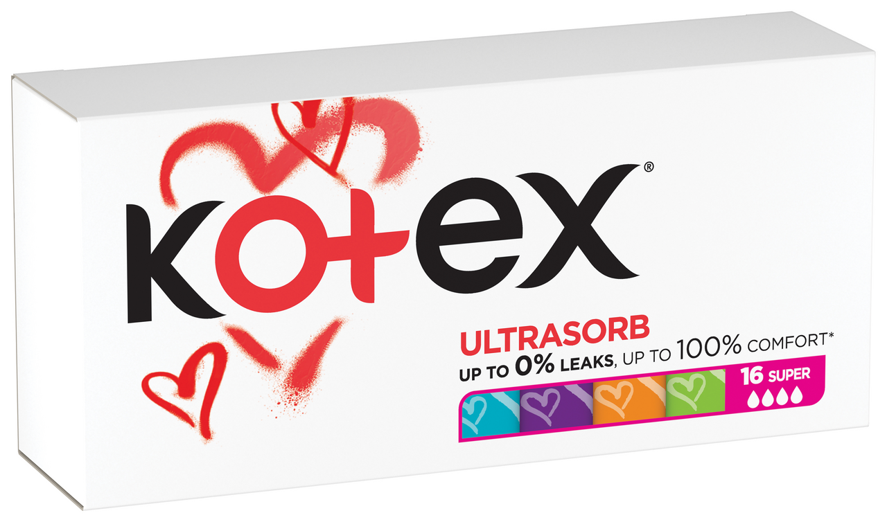 Kotex Ultra Sorb Super tampony 16 ks