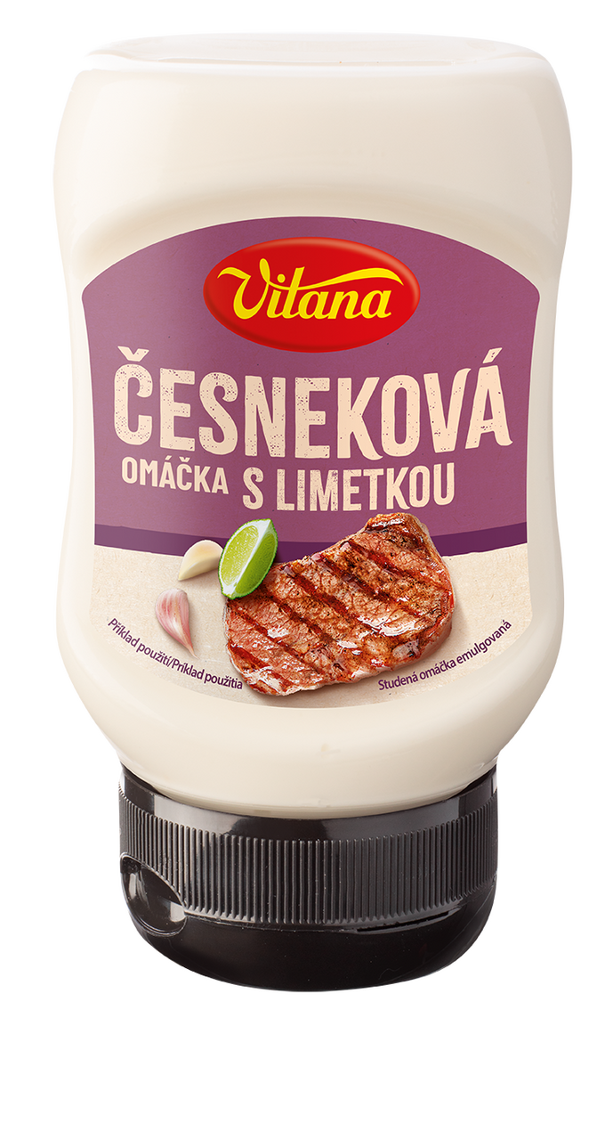 Vitana Omáčka česneková s limetkou 270 g