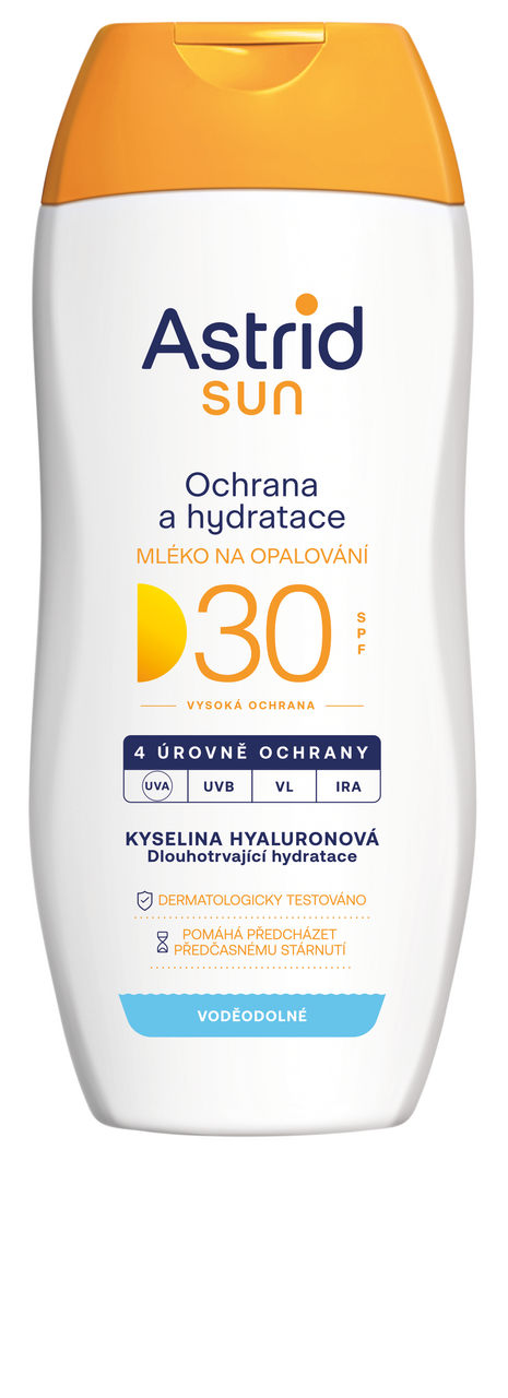 Astrid Hydratační mléko na opalování OF 30 200 ml