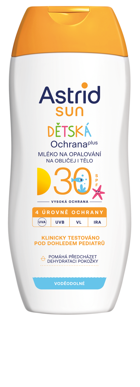 Astrid Dětské mléko na opalování OF 30 200 ml
