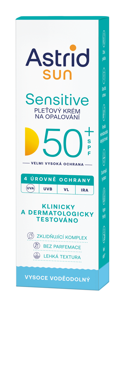 Astrid Sensitive pleťový krém na opalování OF50 50 ml