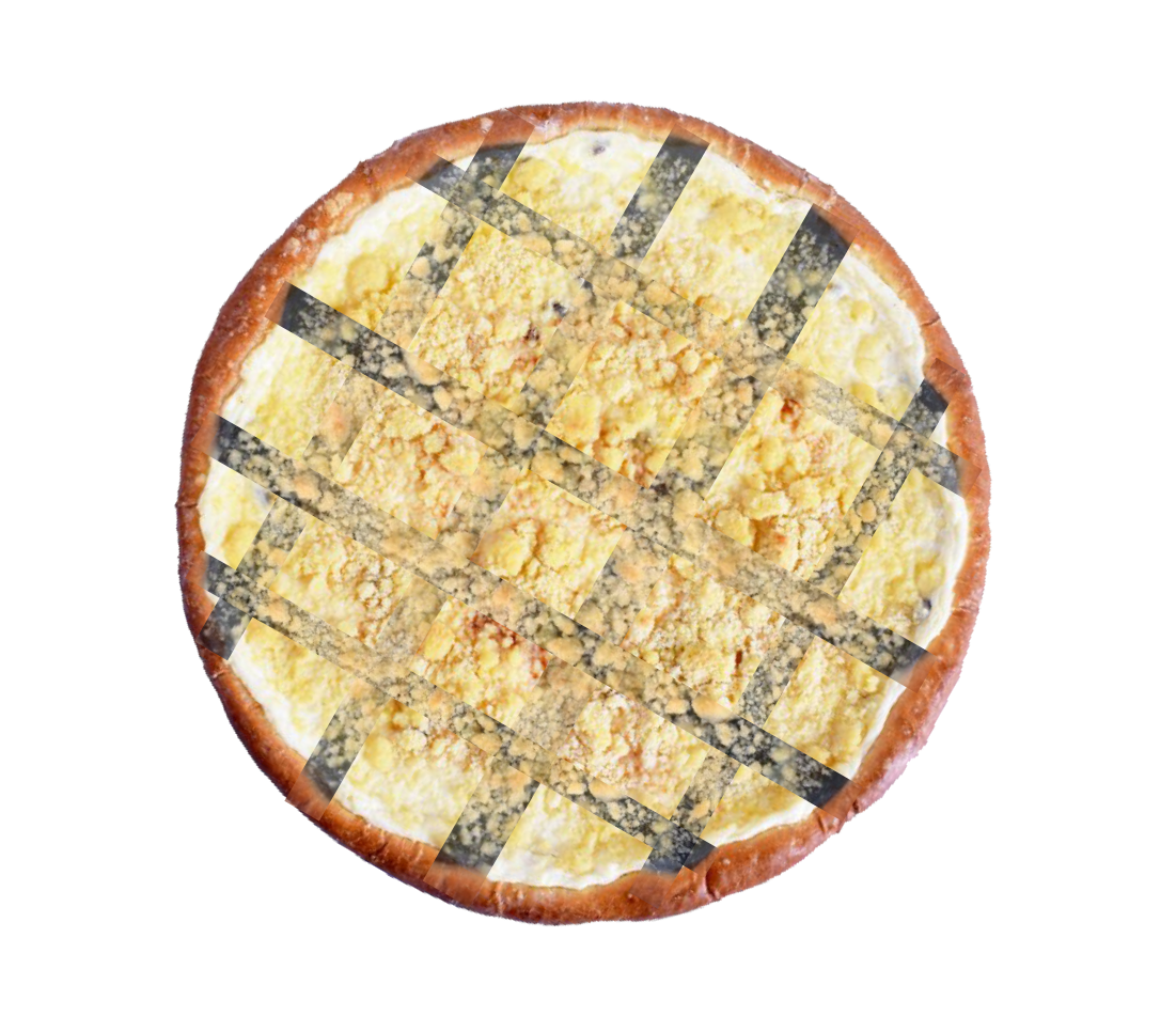 Frgál půlka tvaroh s povidly 325 g