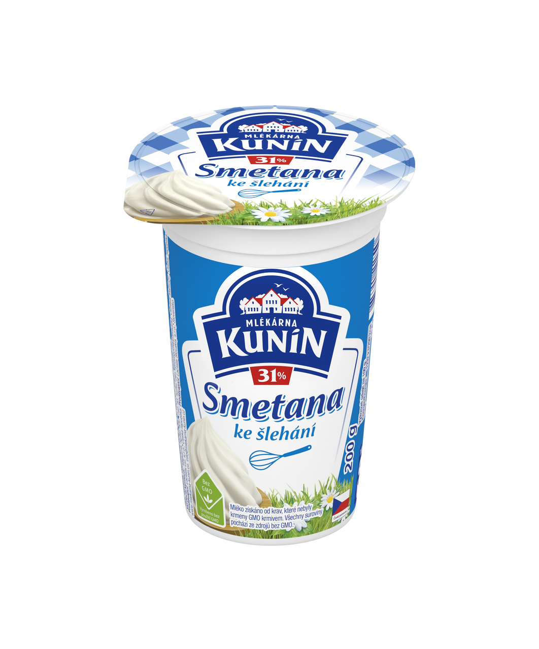 MLÉKÁRNA KUNÍN Smetana 31 % 10 x 200 g