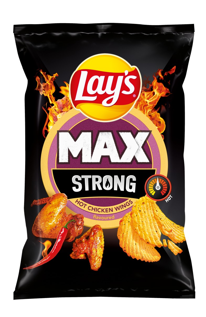Lay's Strong Hot Wings 24 x 120 g
