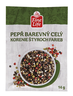 Fine Life Pepř barevný celý 5 x 14 g