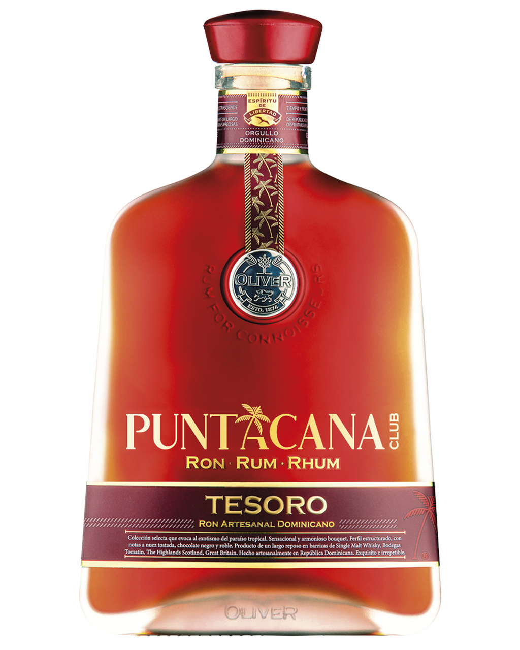 PUNTACANA Tesoro 38 % 700 ml Gift box