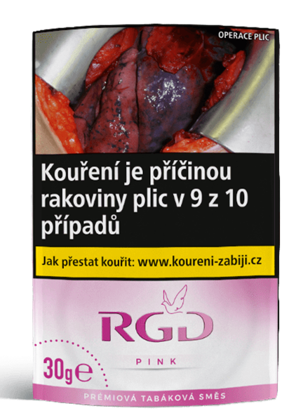 RGD Pink Tabák kolek Q 10 x 30 g