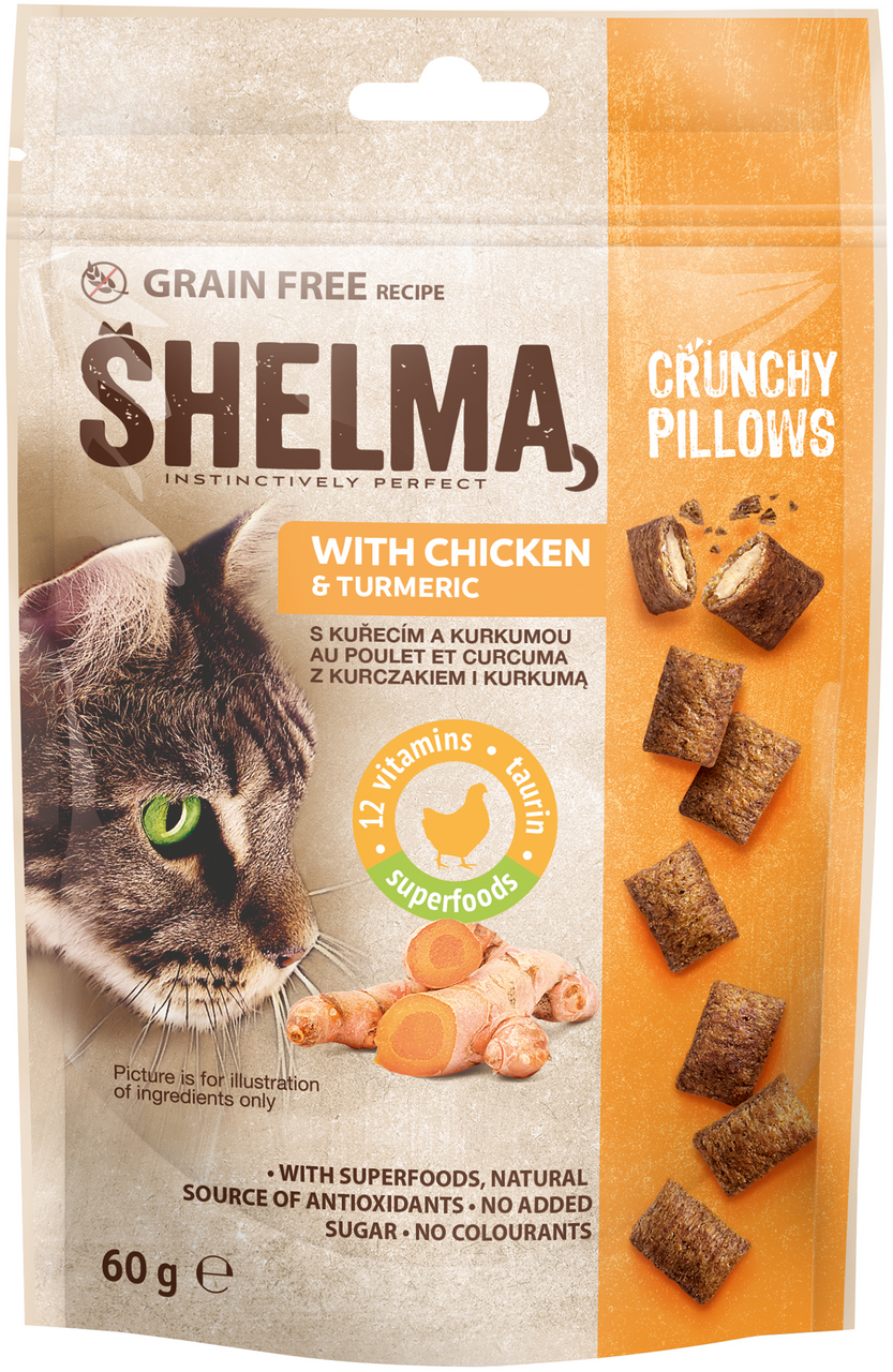 SHELMA Snack kuřecí 60 g