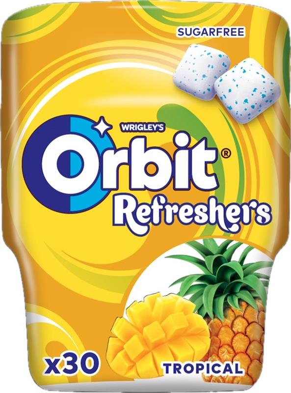 Orbit Refreshers Topical žvýkačky 67 g
