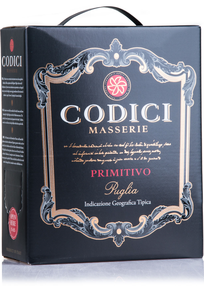 CODICI Primitivo Puglia 3 l BiB