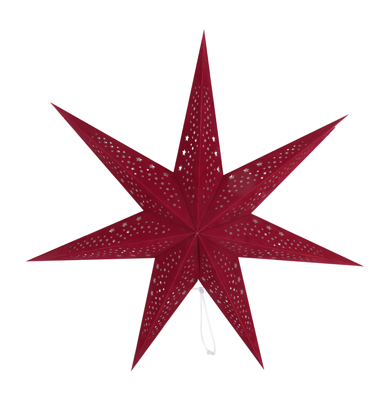 Tarrington House Hvězda papírová červená 70 cm 4ASS 1 ks