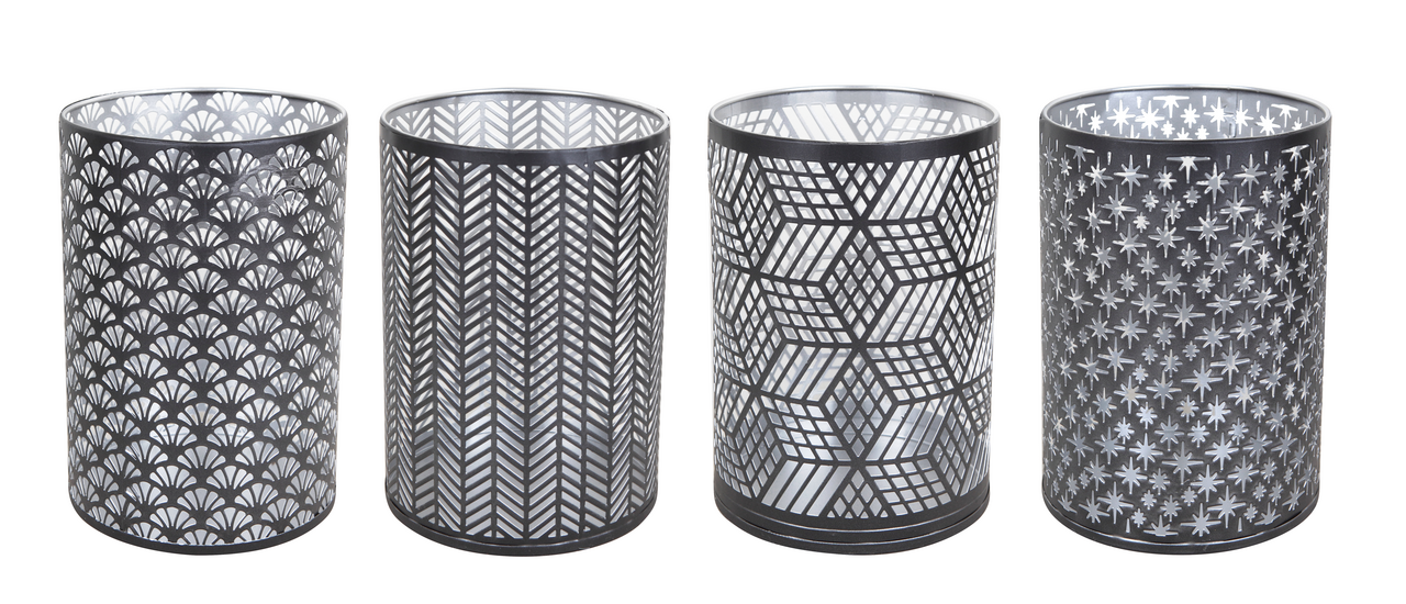 Tarrington House Svícen kovový 20 cm 4ASS 1 ks