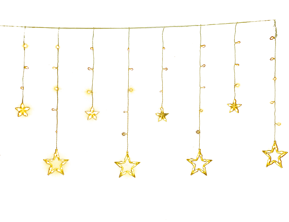 Tarrington House Řetěz s hvězdami LED 138 l 1 ks