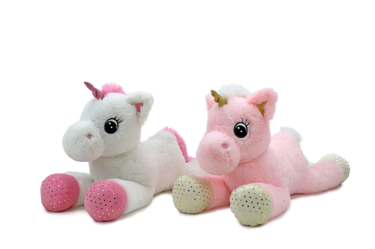 Plyšový jednorožec 70 cm 2ASS 1 ks