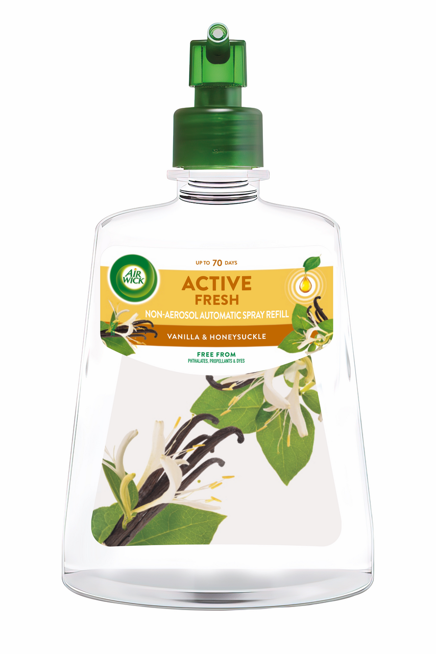 Air Wick Active Difuzér vanilka zimolez náplň 228 ml