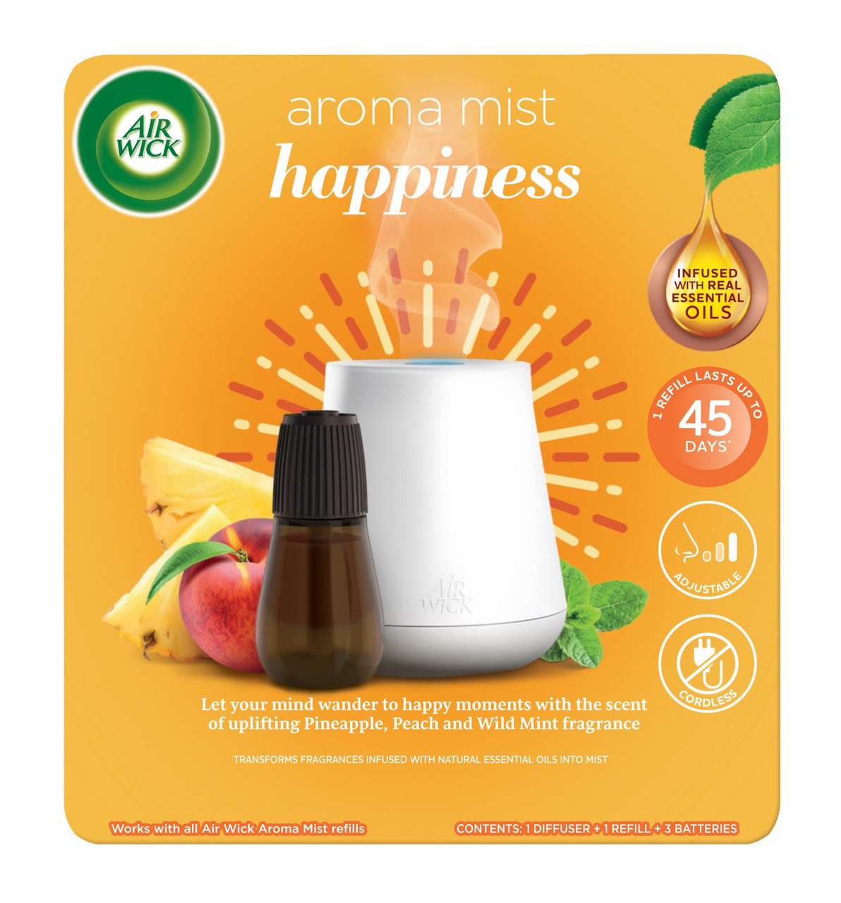 Air Wick Aroma difuzér šťastné chvilky 20 ml