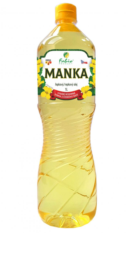 MANKA Olej řepkový 1 l
