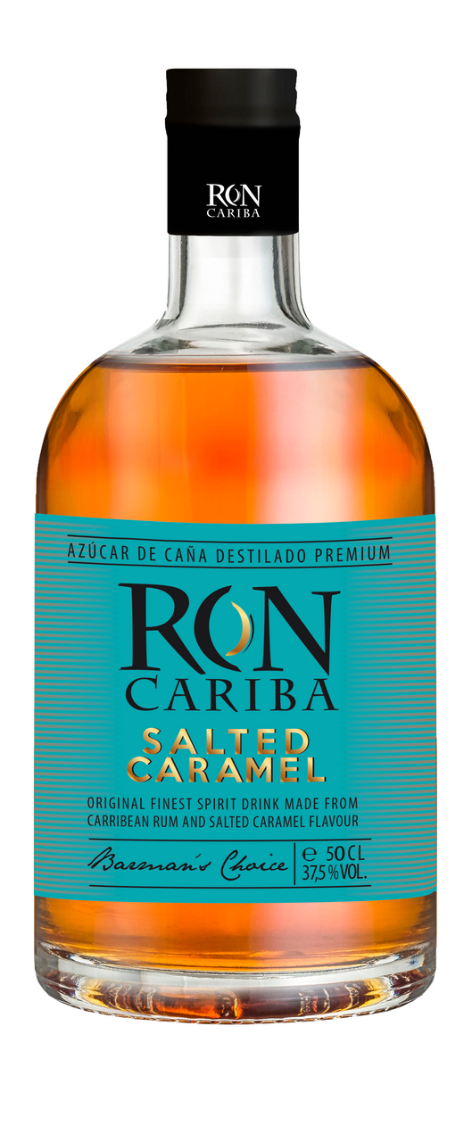 RON CARIBA Salted Caramel 37,5 % 500 ml