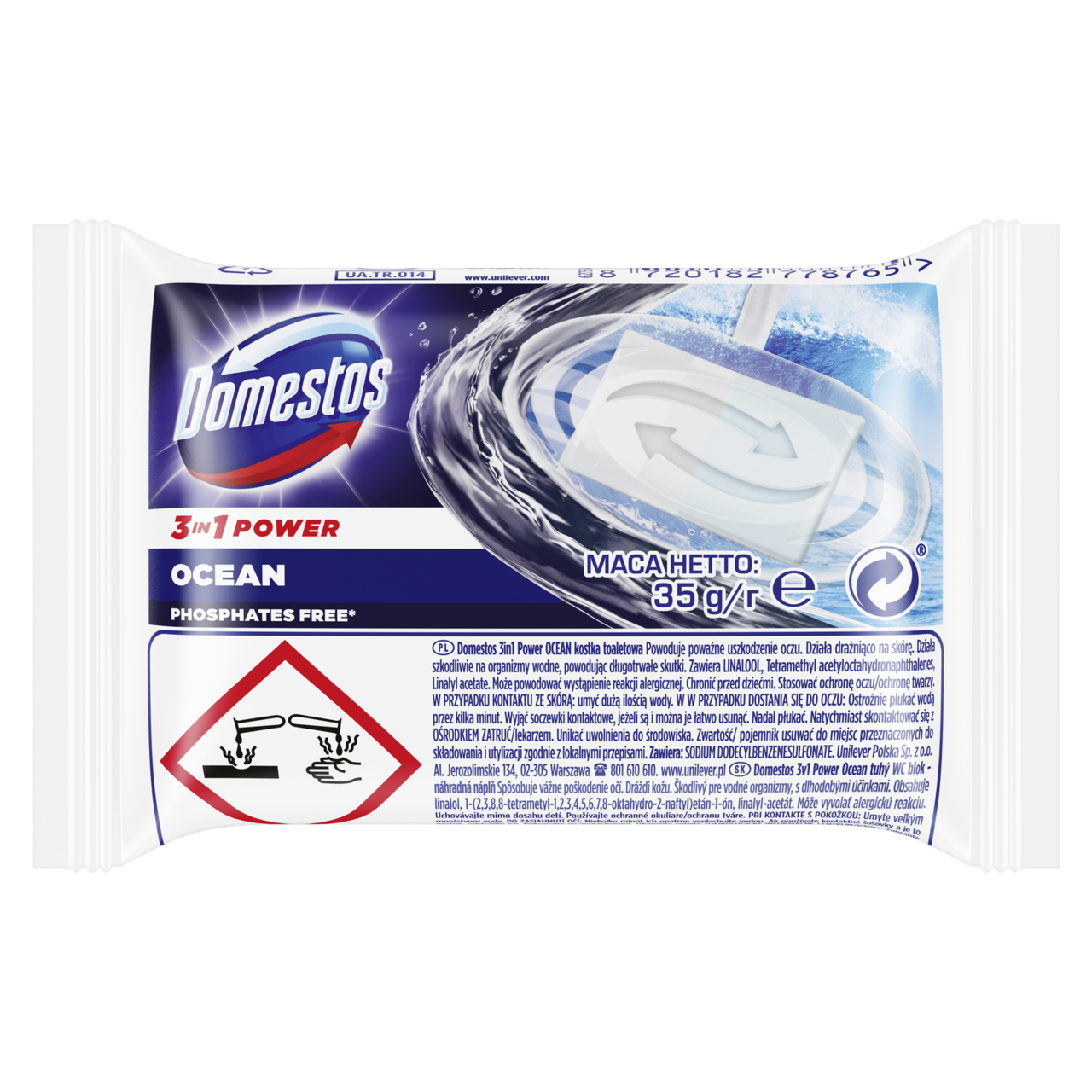 Domestos WC Ocean náhradní náplň 35 g