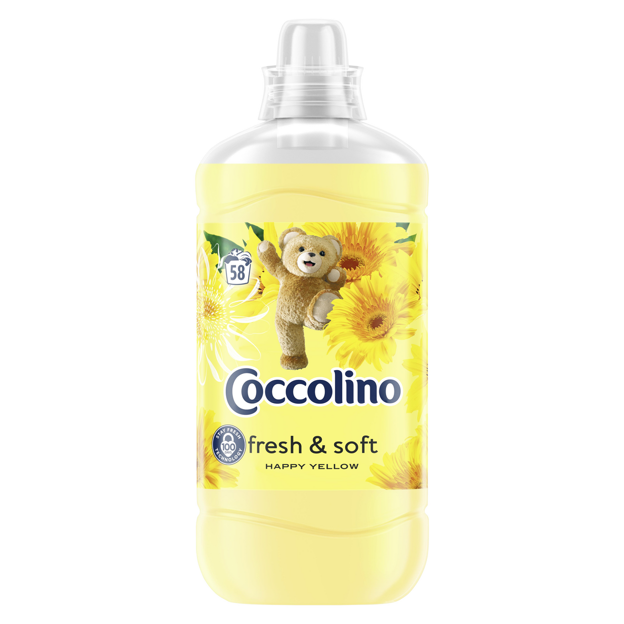 Coccolino Happy Yellow aviváž (58 praní)