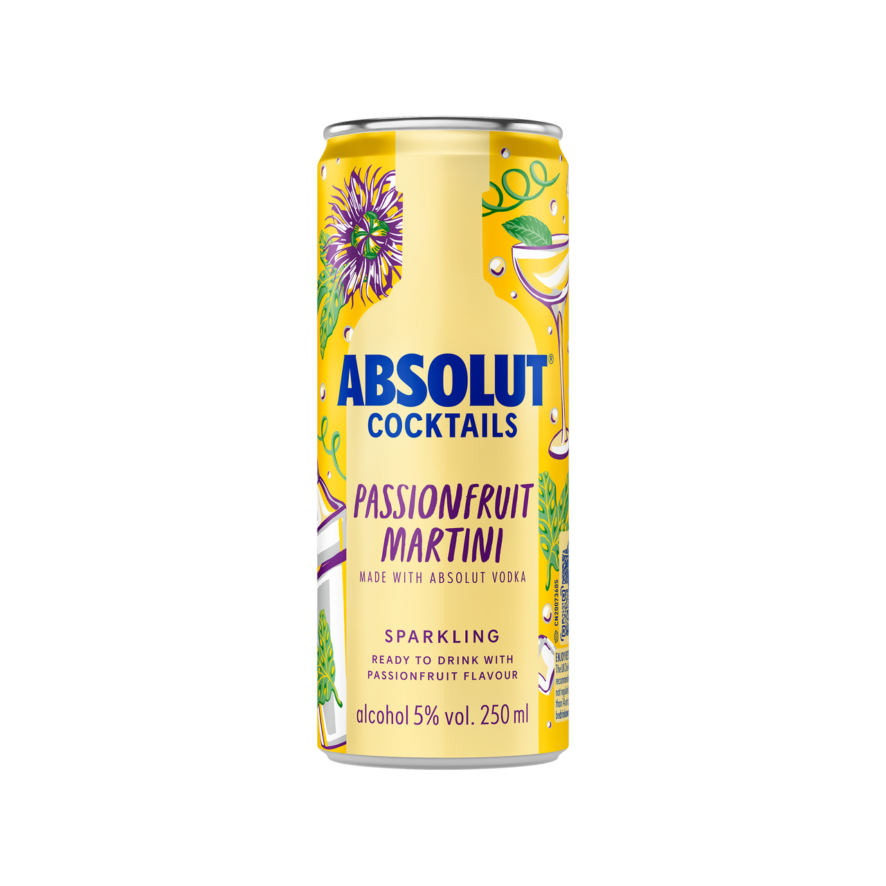 ABSOLUT Passion Fruit 5 % 12 x 250 ml