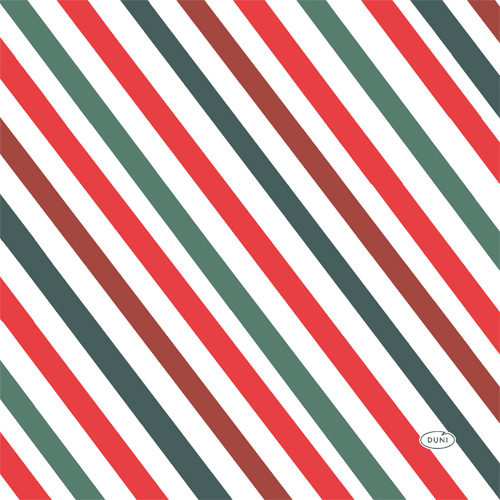 Ubrousky BBQ Stripe 3vrstvé 33 cm 20 ks