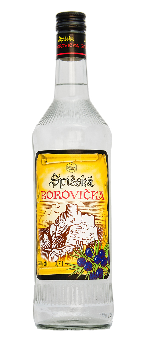 SPIŠSKÁ Borovička 38 % 700 ml