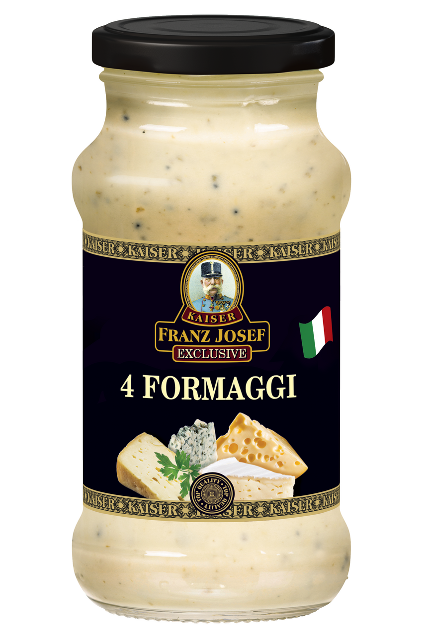 FRANZ JOSEF KAISER Omáčka na těstoviny 4 Formaggi 340 g