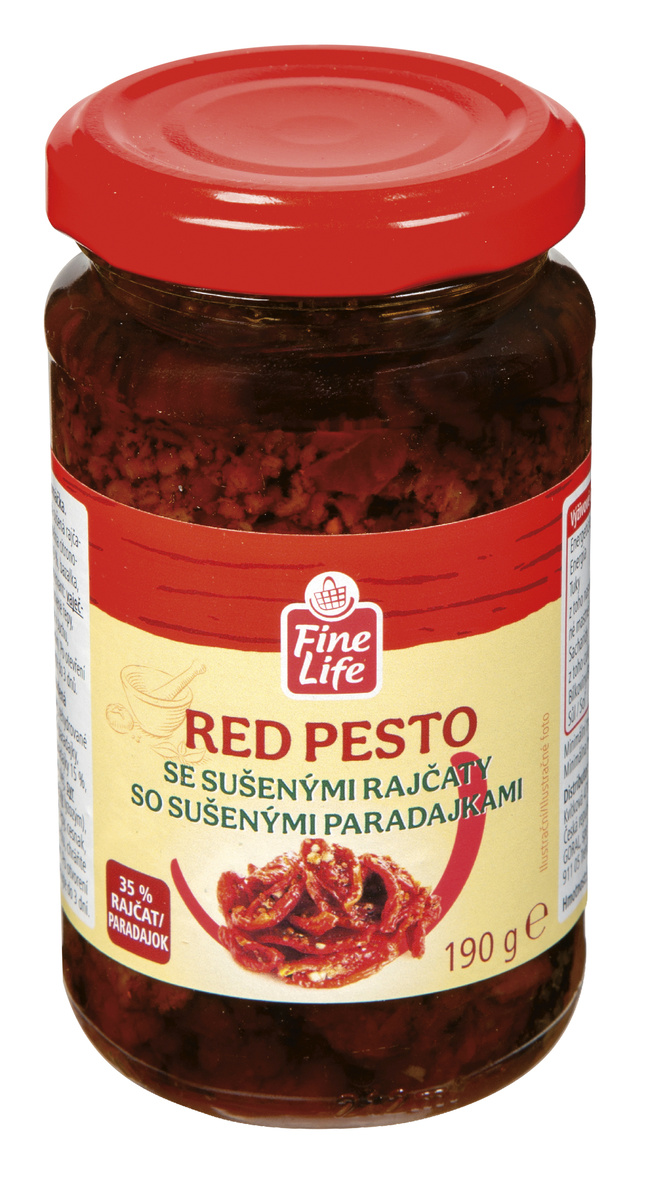 Fine Life Pesto sušené rajčata 190 g