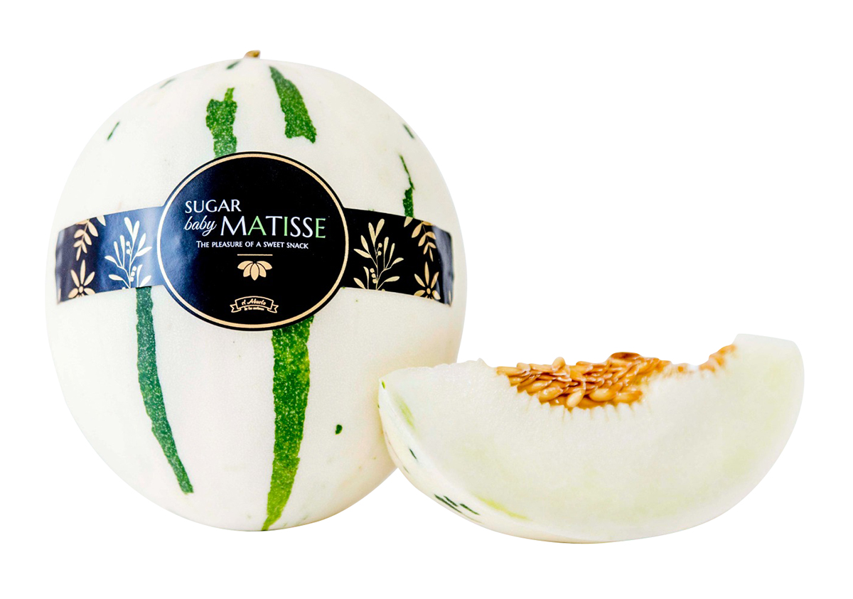 Meloun Cukrový Matisse/ Dino 800g+ váž. 1 ks