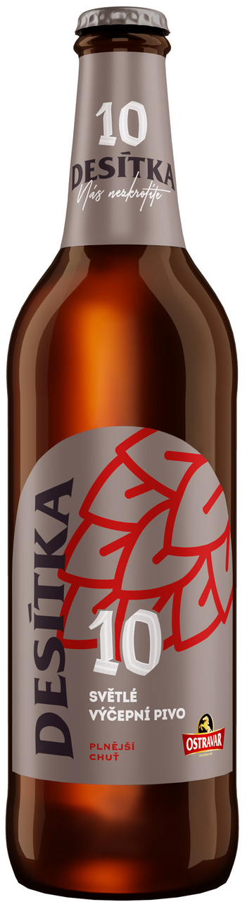 OSTRAVAR 10 Original Pivo světlé výčepní 20 x 500 ml vratná láhev