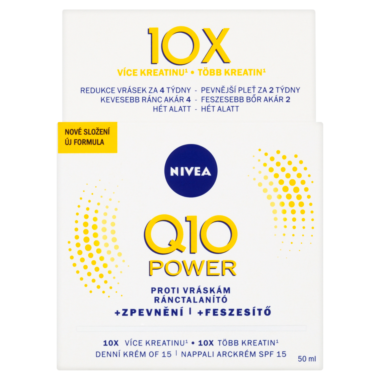 NIVEA Visage denní krém na obličej Q10 50 ml