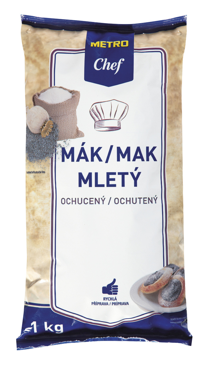 METRO Chef Mák mletý ochucený CZ 1 kg