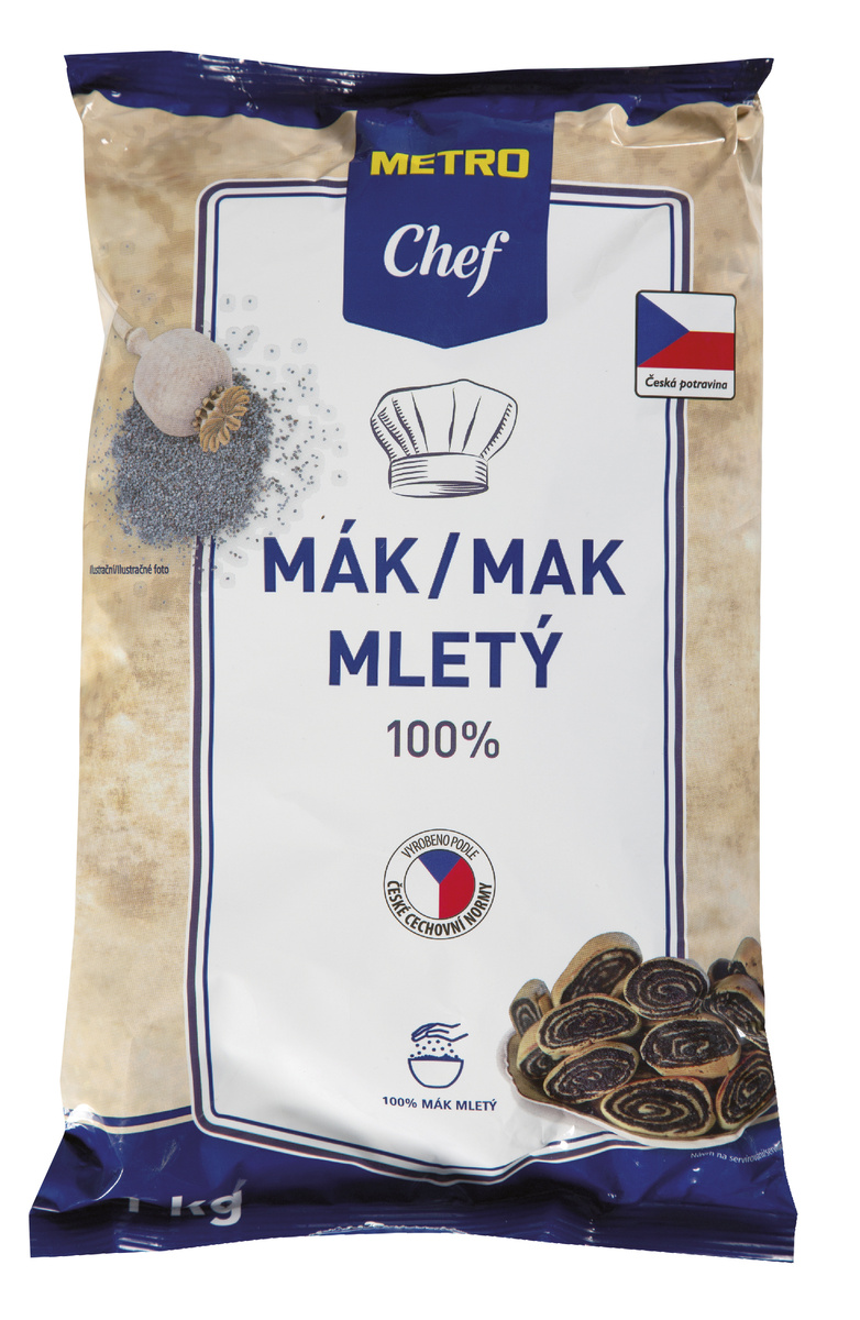 METRO Chef Mák mletý 100 % CZ 1 kg