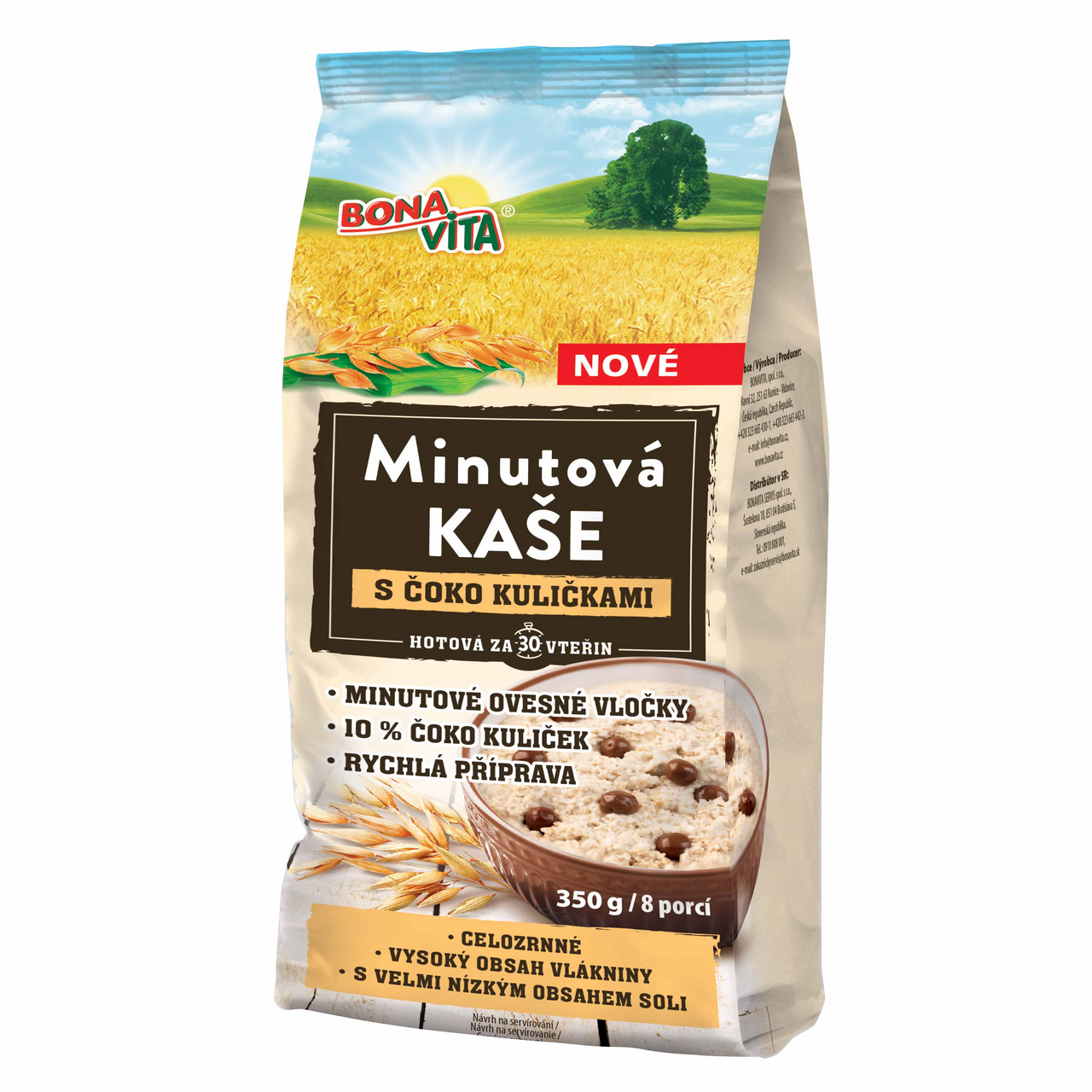 BONAVITA Minutové kaše s čoko kuličkami 350 g