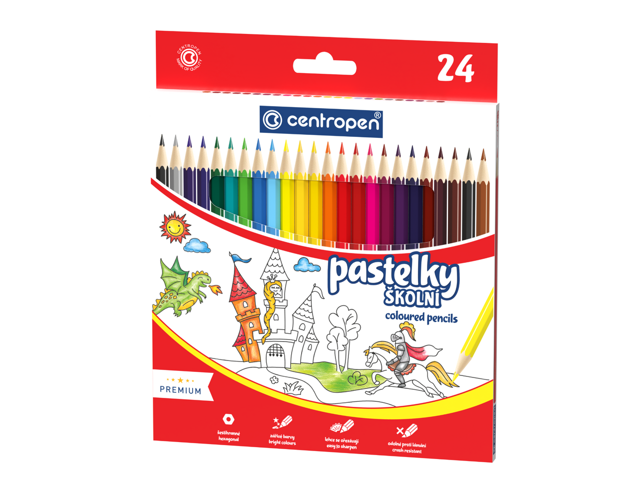 centropen Pastelky 24 ks
