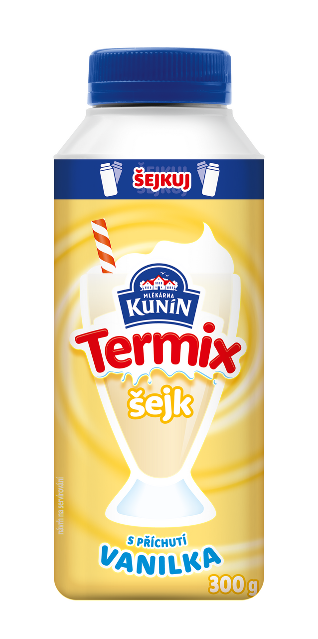 MLÉKÁRNA KUNÍN Termix Šejk vanilka chlaz. 300 g
