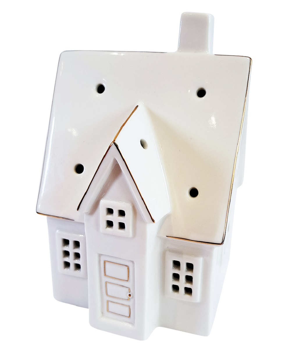 Flexio Porcelánový LED Domek 1 ks