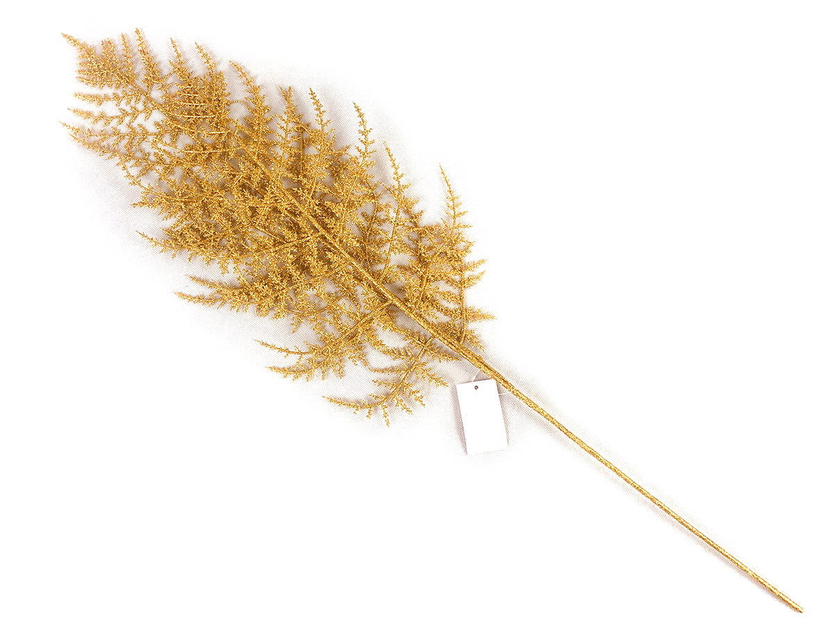 Flexio Dekorace kytka 5 zlatá 1 ks