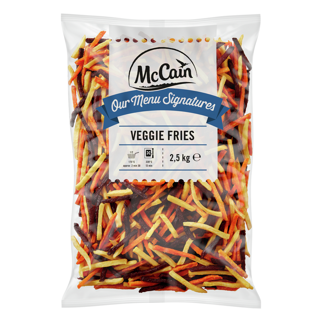 McCain Veggie Fries mraž. 2,5 kg