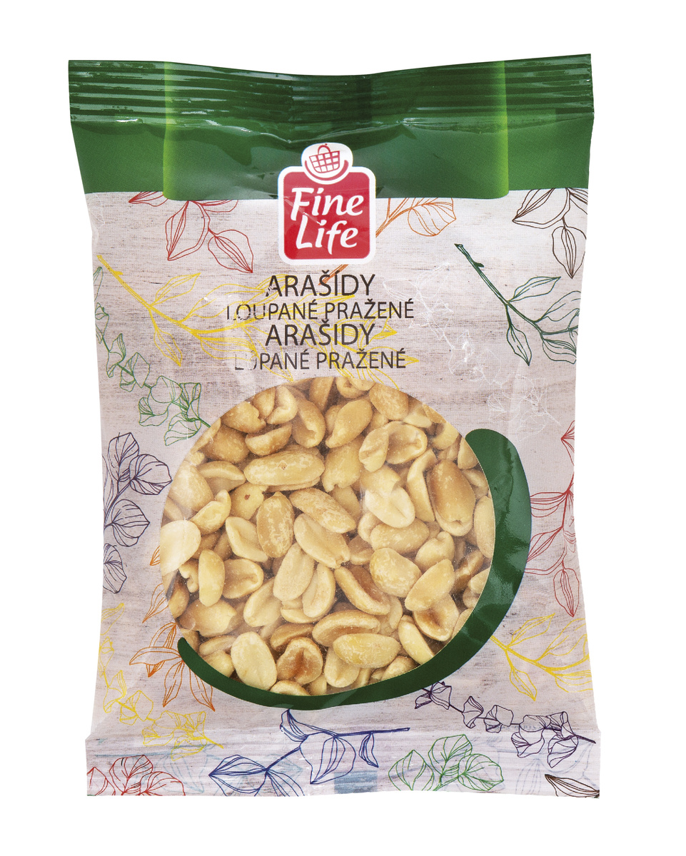Fine Life Arašídy pražené loupané 100 g