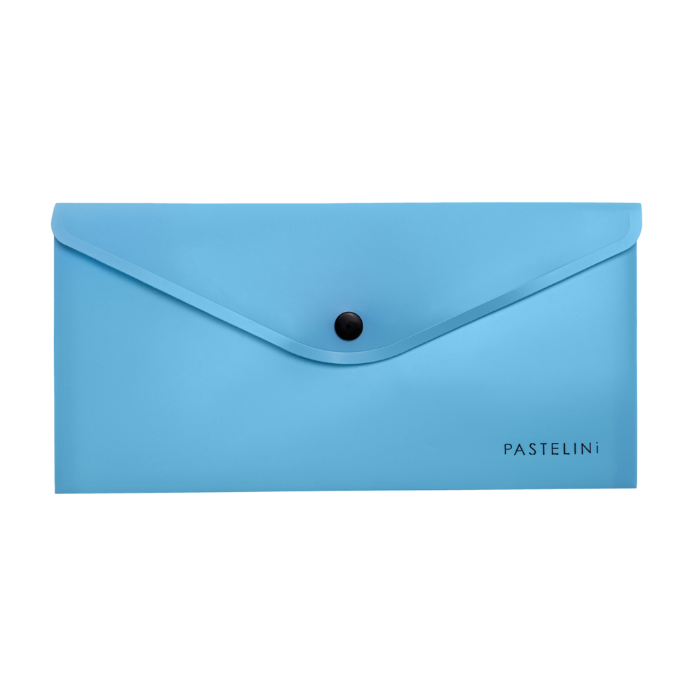 KARTON P+P Psaníčko s drukem DL Pastelini modrá 1 ks