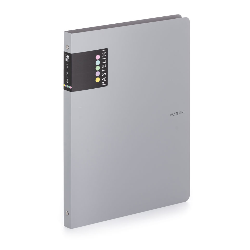 KARTON P+P Pořadač Pastelini 4 kr. A4 šedý 1 ks