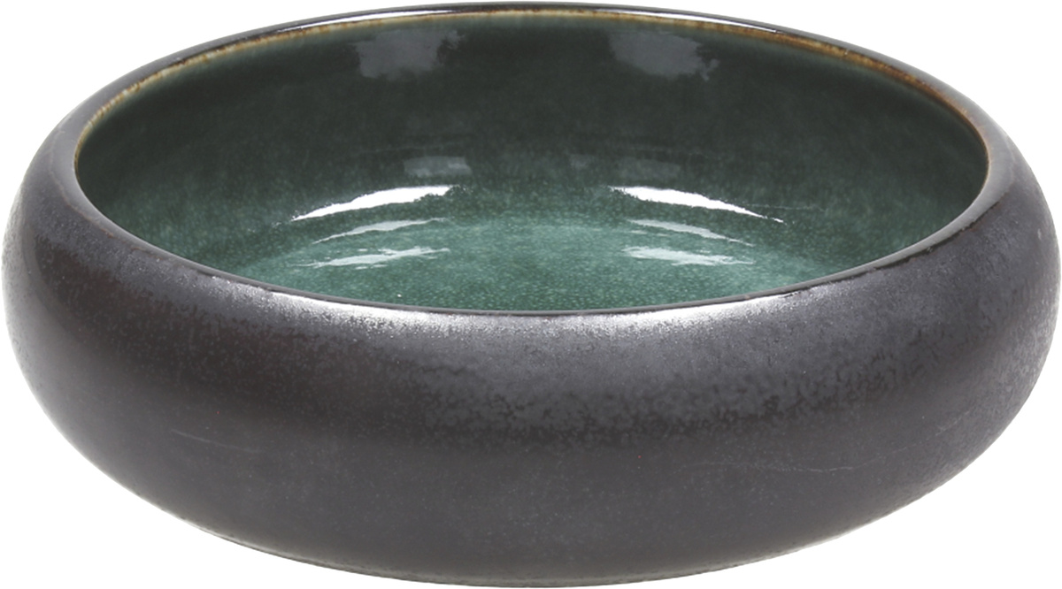 Tognana Miska Elipse Br Teal 20 cm kamenina 1 ks